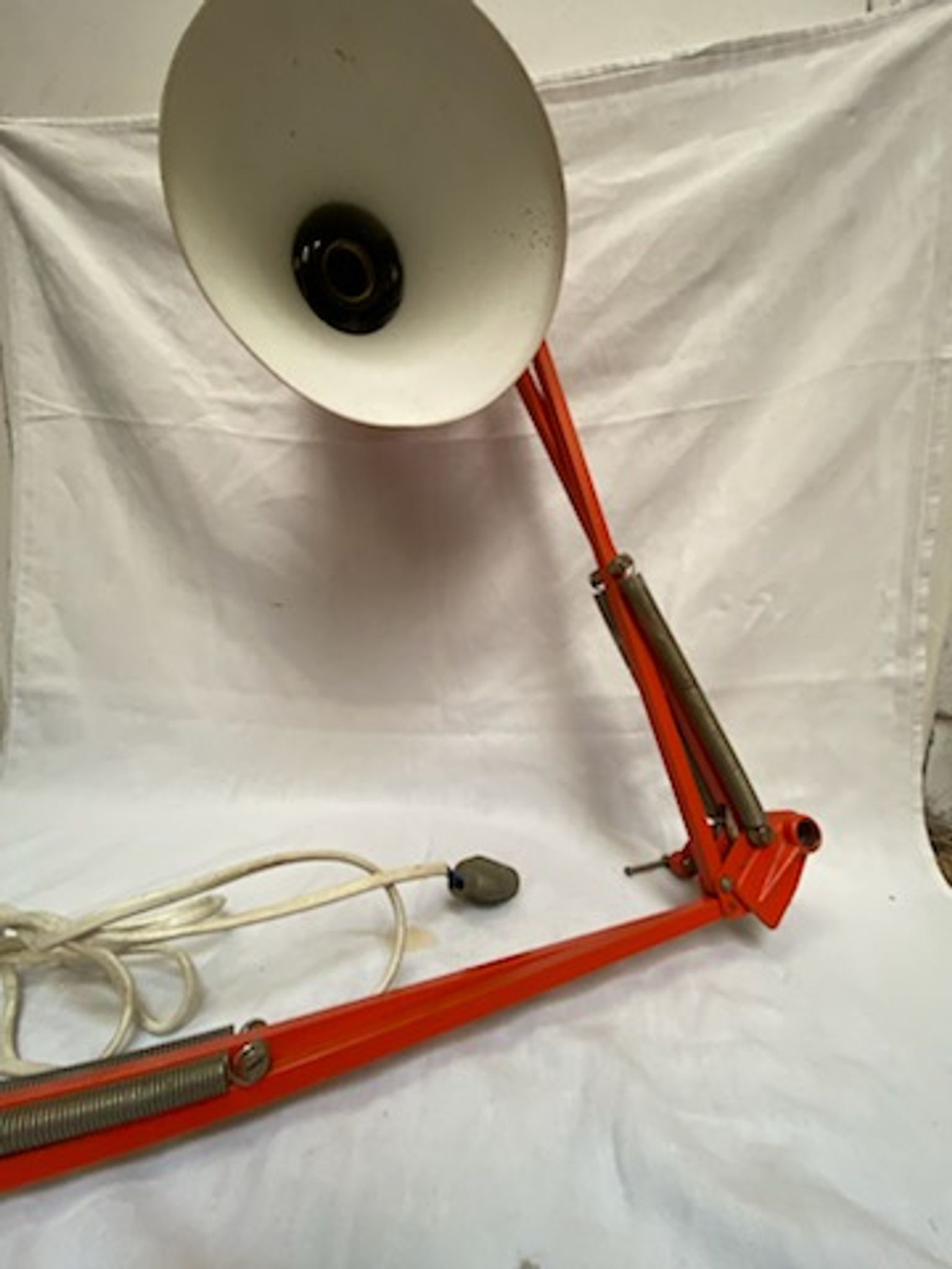 Lampe d'architecte orange, 1970