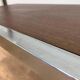 Design Wenge wood and chrome Dining/Office Table by Ladislav Vrátník, 1970s