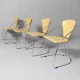 4 Arrben chairs, model: Linda, Italy, 1980s
