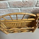 Bamboo letter holder
