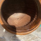 Corbeille tressée chinoise en bois