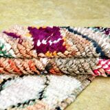 Moroccan Berber carpet hallway Boujaad 288 x 68 cm New