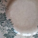 Set of 4 plates in luneville earthenware - murat model