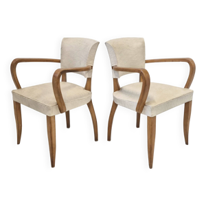 Paire de fauteuils bridge