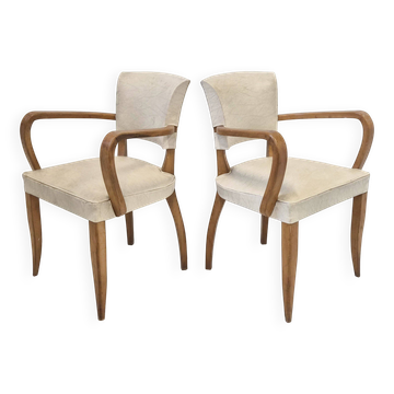 Pair of vintage 1950s bridge chairs