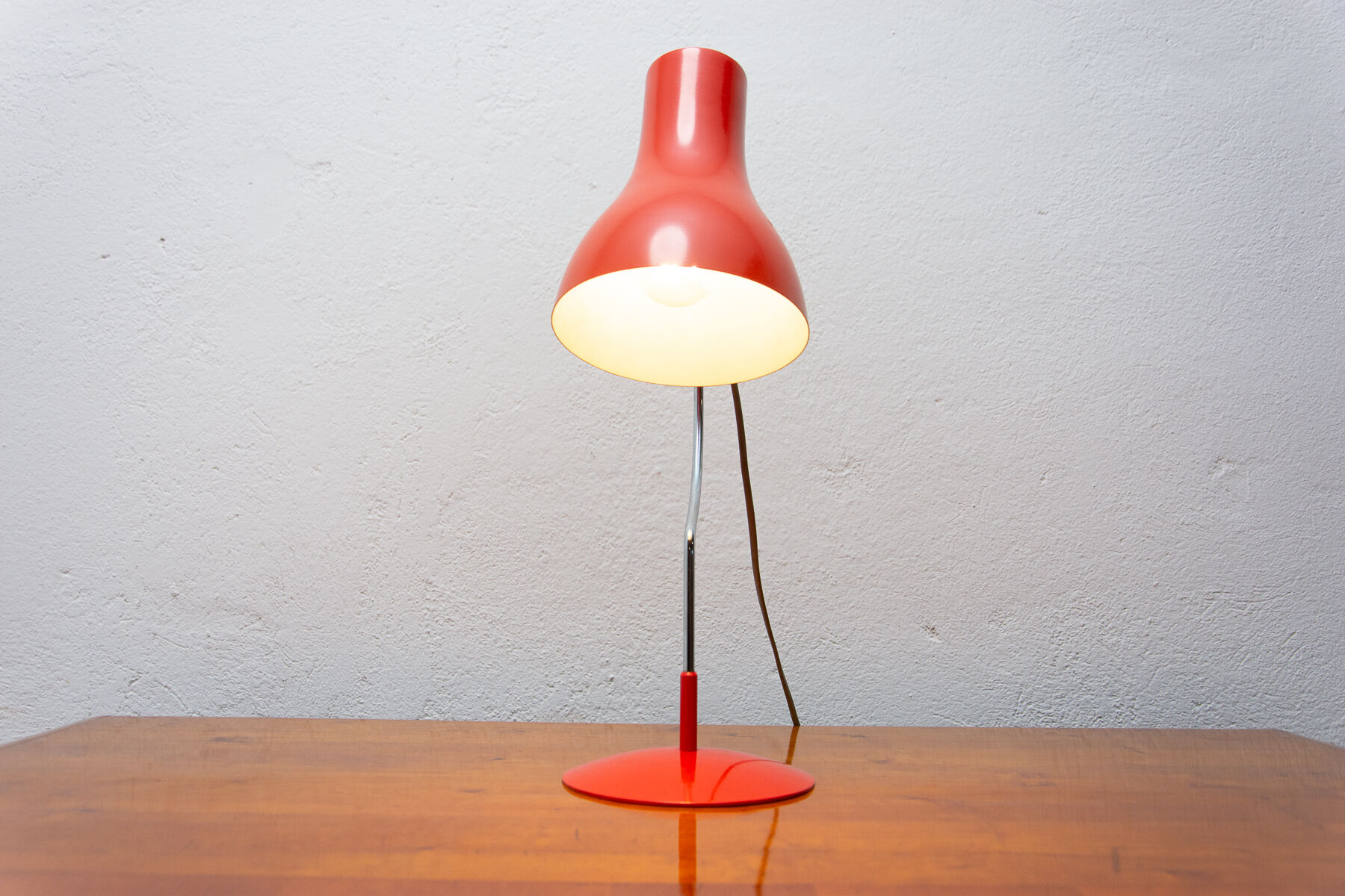 Mid century desk lamp, designed by Josef Hurka for Napako, 1960´s