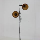 1970s Floor lamp with Plastic Lamp Shades, Hungary