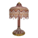 Table lamp, firmed Suberville, Art Nouveau, double glass, s. xx