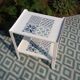 Iron table patterns cement tiles