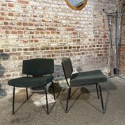 Pair of armchairs designed by Pierre Guariche for Meurop.