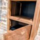 Art Deco Walnut Cabinet Maker Nightstand