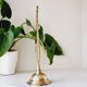 Golden brass mermaid
