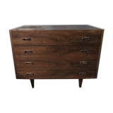 Folding commode with mirror, 60