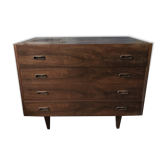 Folding commode with mirror, 60