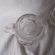 Chopes à bière en verre  vintage