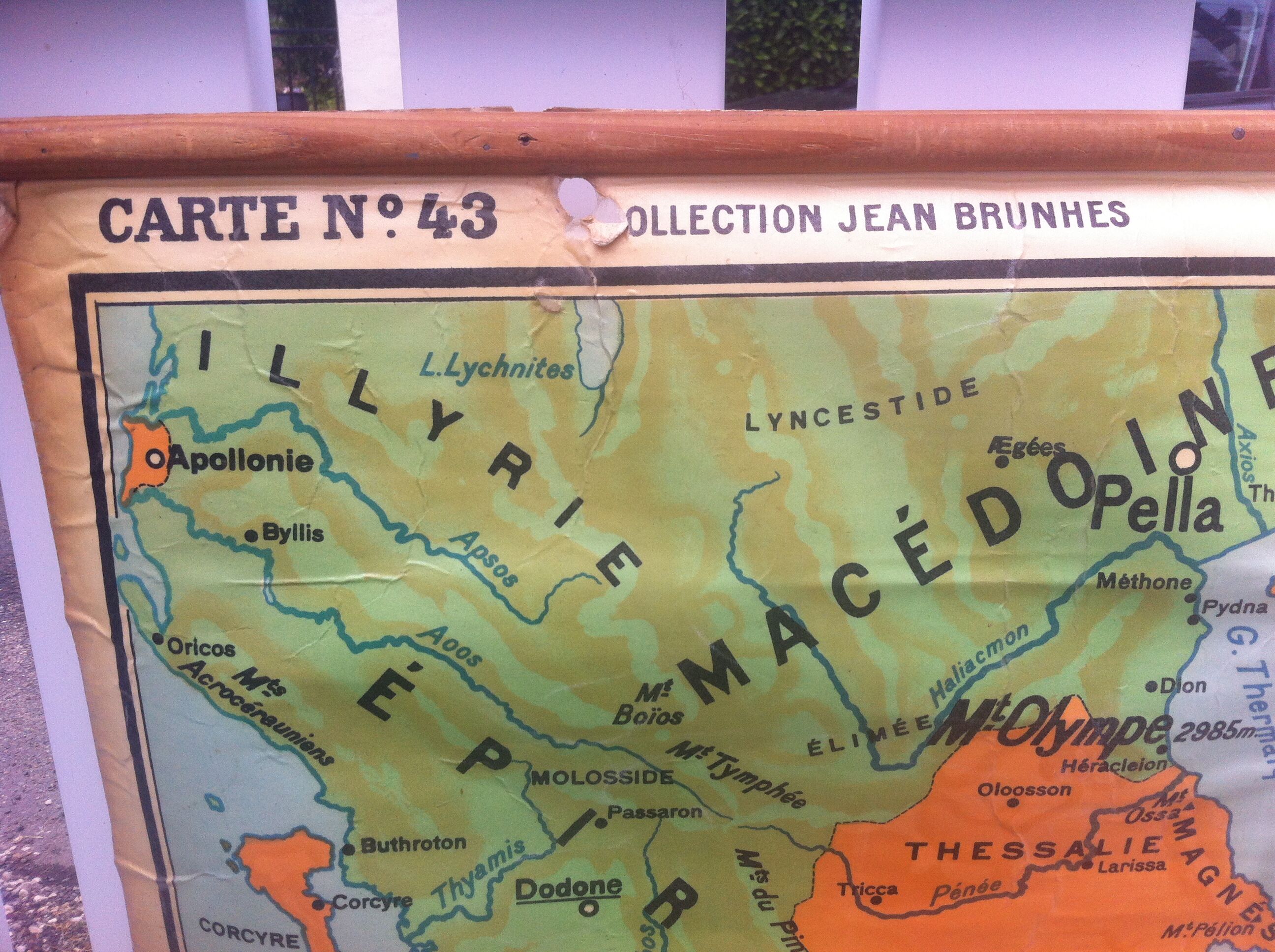 School map ancient Greece