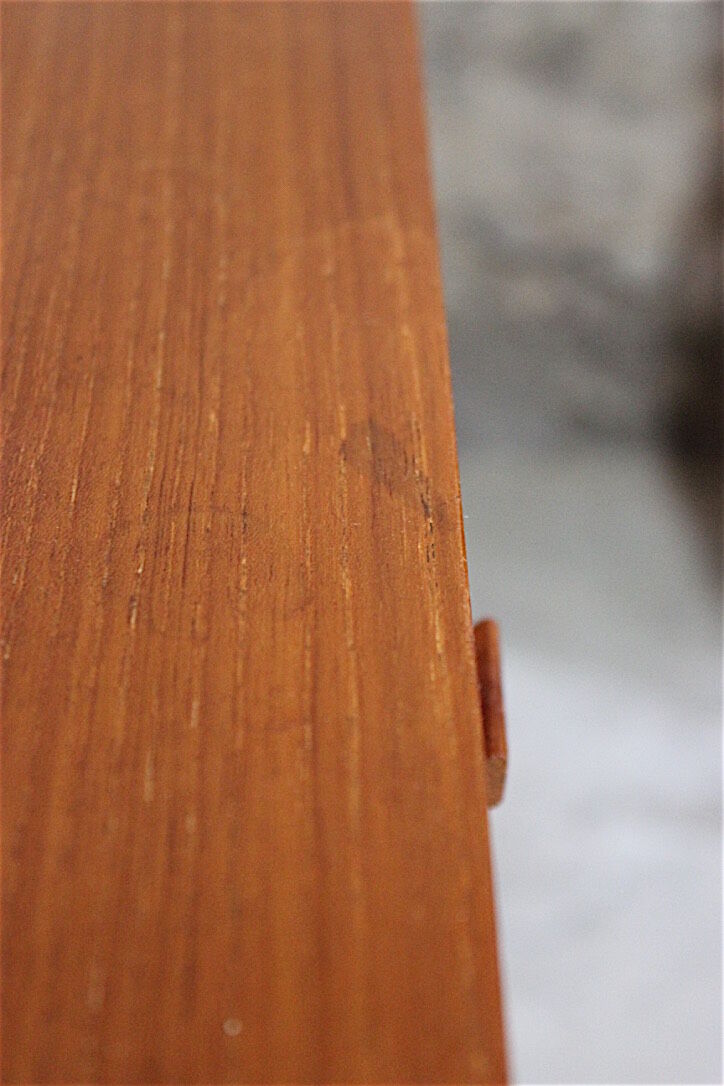 Scandinavian style vintage secretary in teak