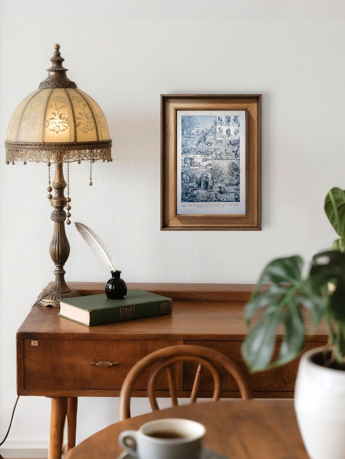 Printed in 1921, engravings of Africa.