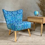 Blue cocktail chair