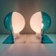 Paire de lampes Italiennes Guzzini Sirio