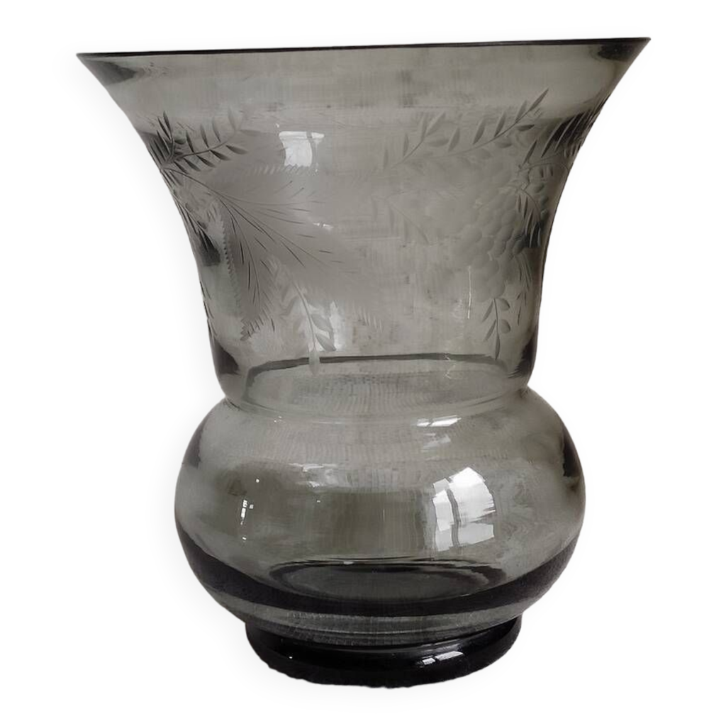 Vase en cristal de bohème Selency