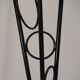 Tripod floor lamp in tubular metal - 1950s