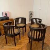 Lot de 4 chaises style indonésien