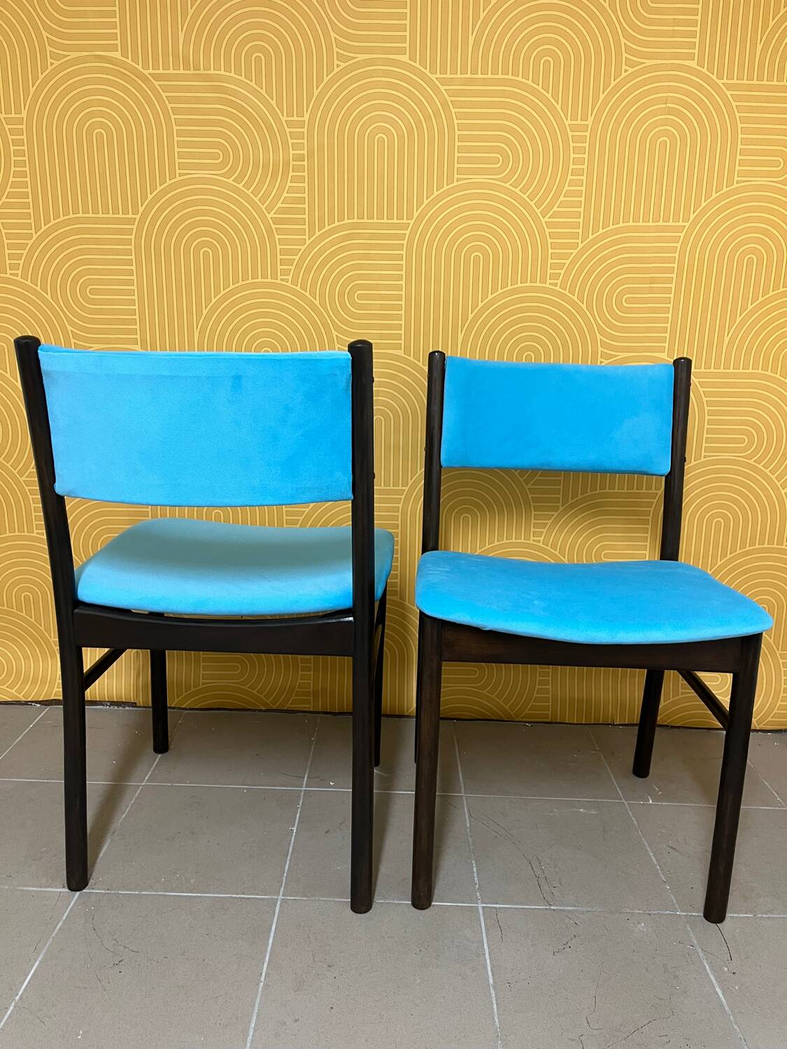 Chaises Radomsko des années 70, lot de 2