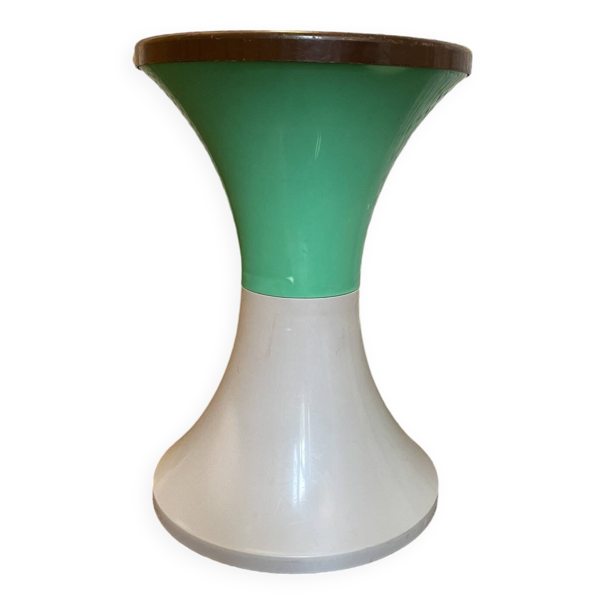 Tam Tam Stamp two-tone stool 70'.