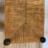 Mulched bench - turned wood
