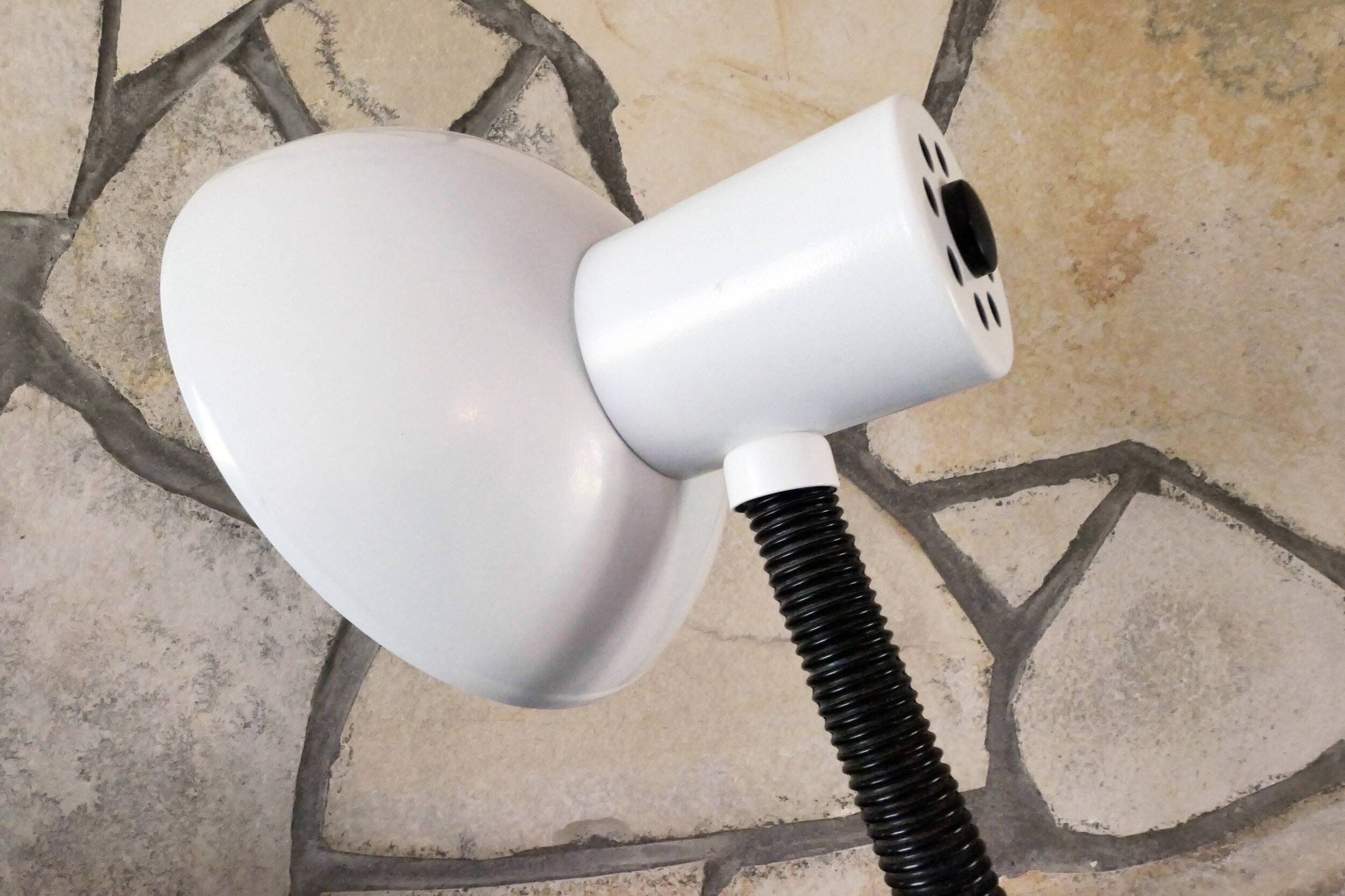 Pair of identical desk or bedside lamps 1970