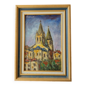 Huile sur toile Roland - dit