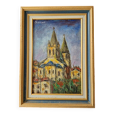 Roland Chanconnier known as Chanco (1924-2017), friend of Picasso - Oil on canvas