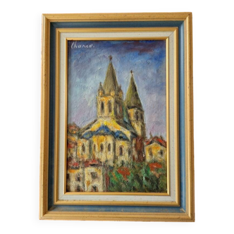 Roland Chanconnier known as Chanco (1924-2017), friend of Picasso - Oil on canvas