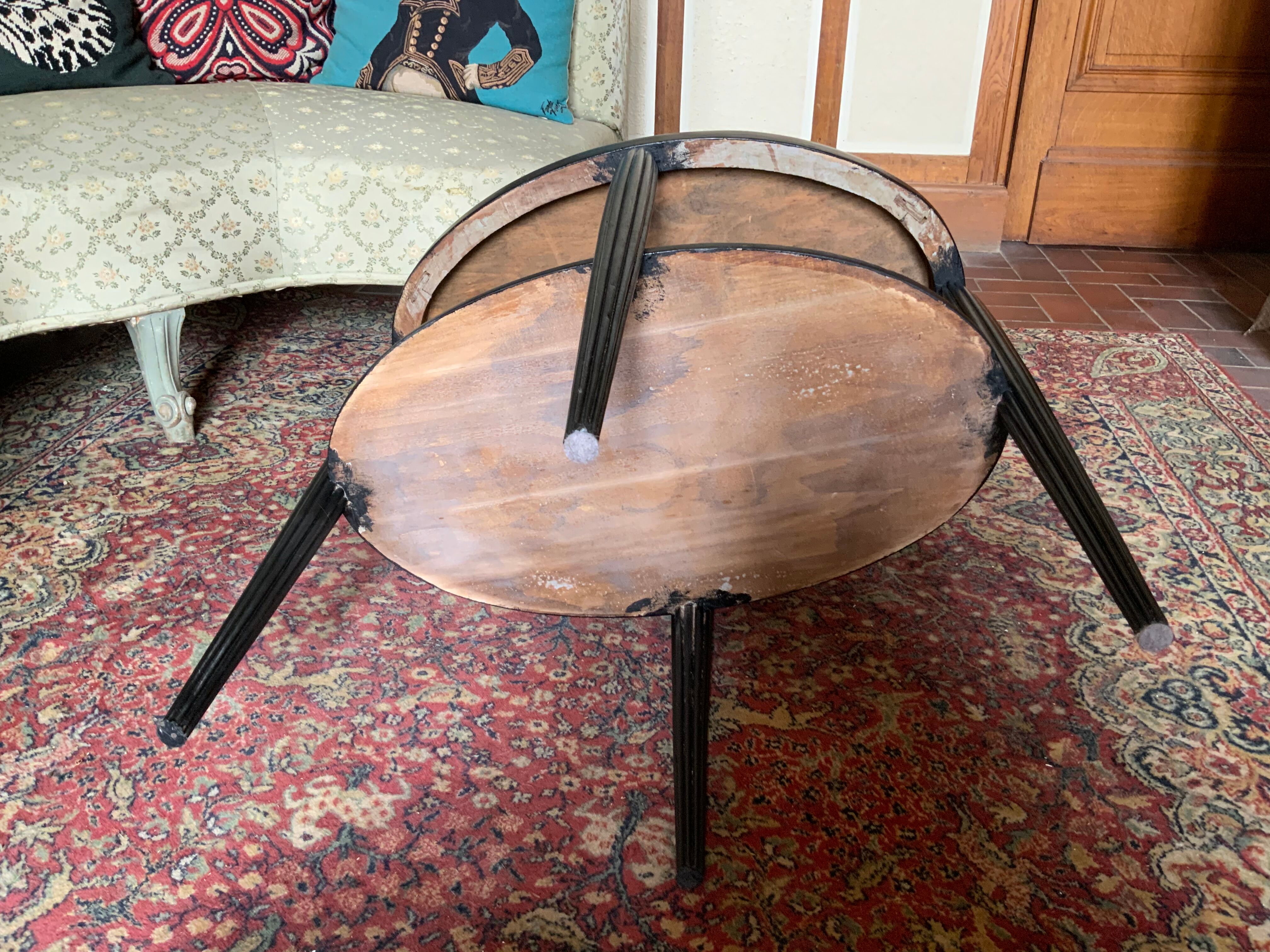 Healing art deco fluted feet