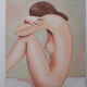 Nu féminin huile sur toile