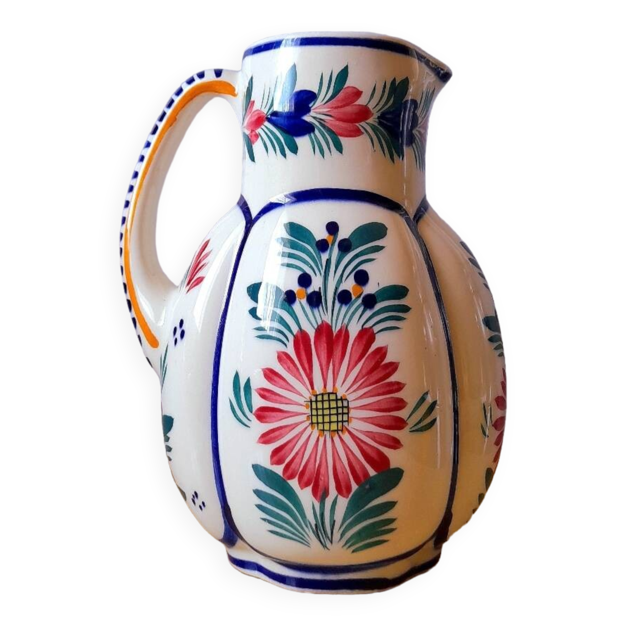 Henriot Quimper Pitcher
