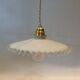 Vintage opaline pendant light