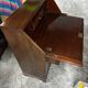 Commode scribane en acajou - grande bretagne début xx e
