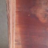Old sloping pine display case