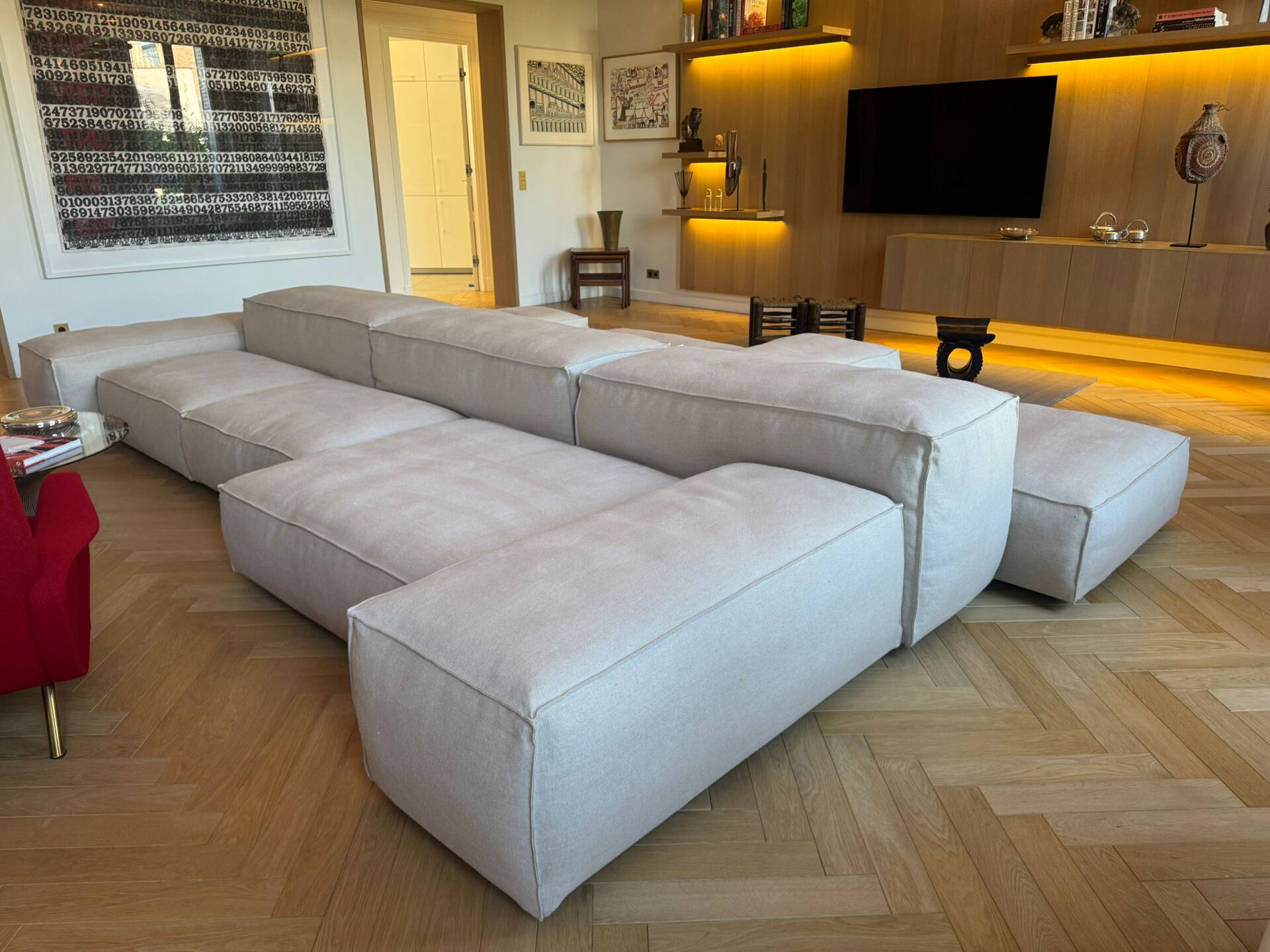 Canapé modulable contemporain Extra Soft Living Divani Sofa