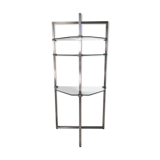 Bibliothèque en verre de Peter Ghyzy, modèle pionnier