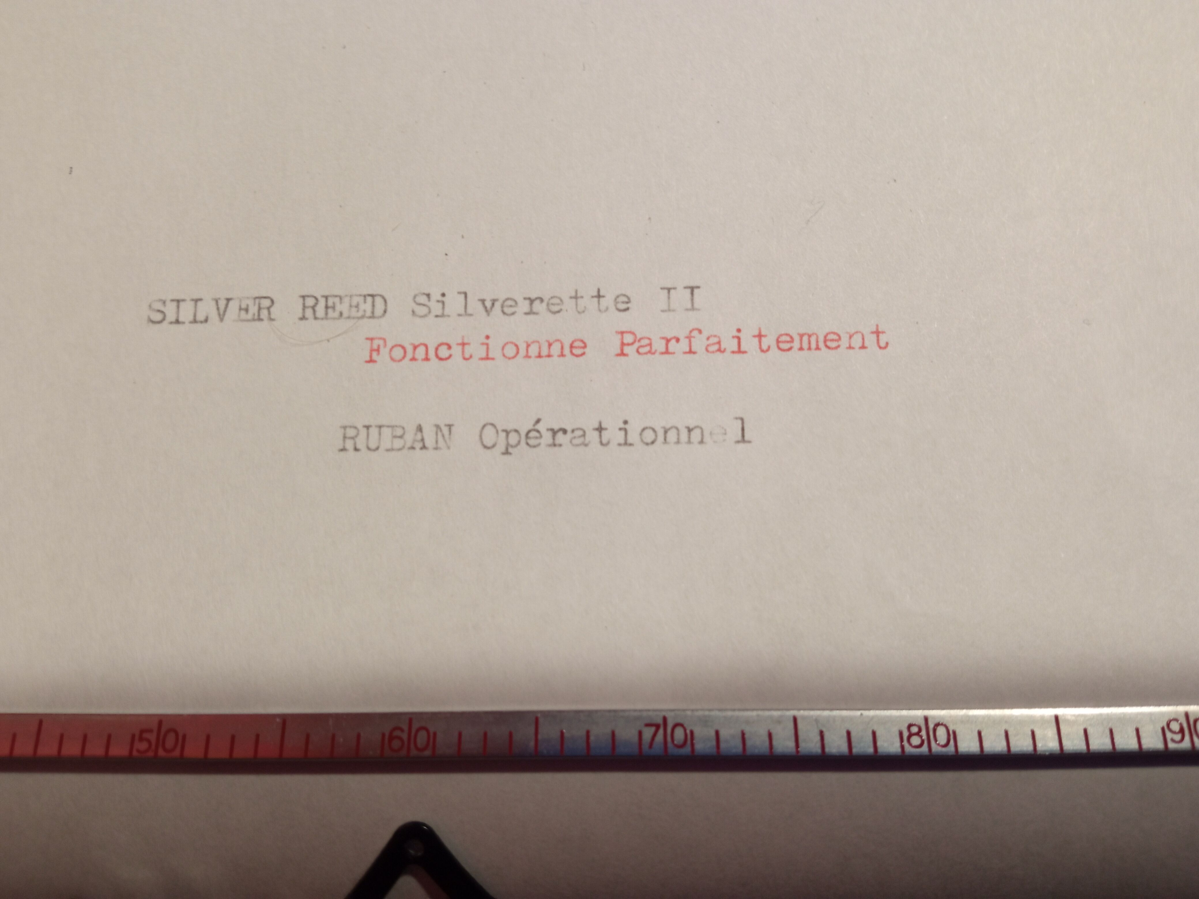 Silver Reed Typewriter - Silverette II