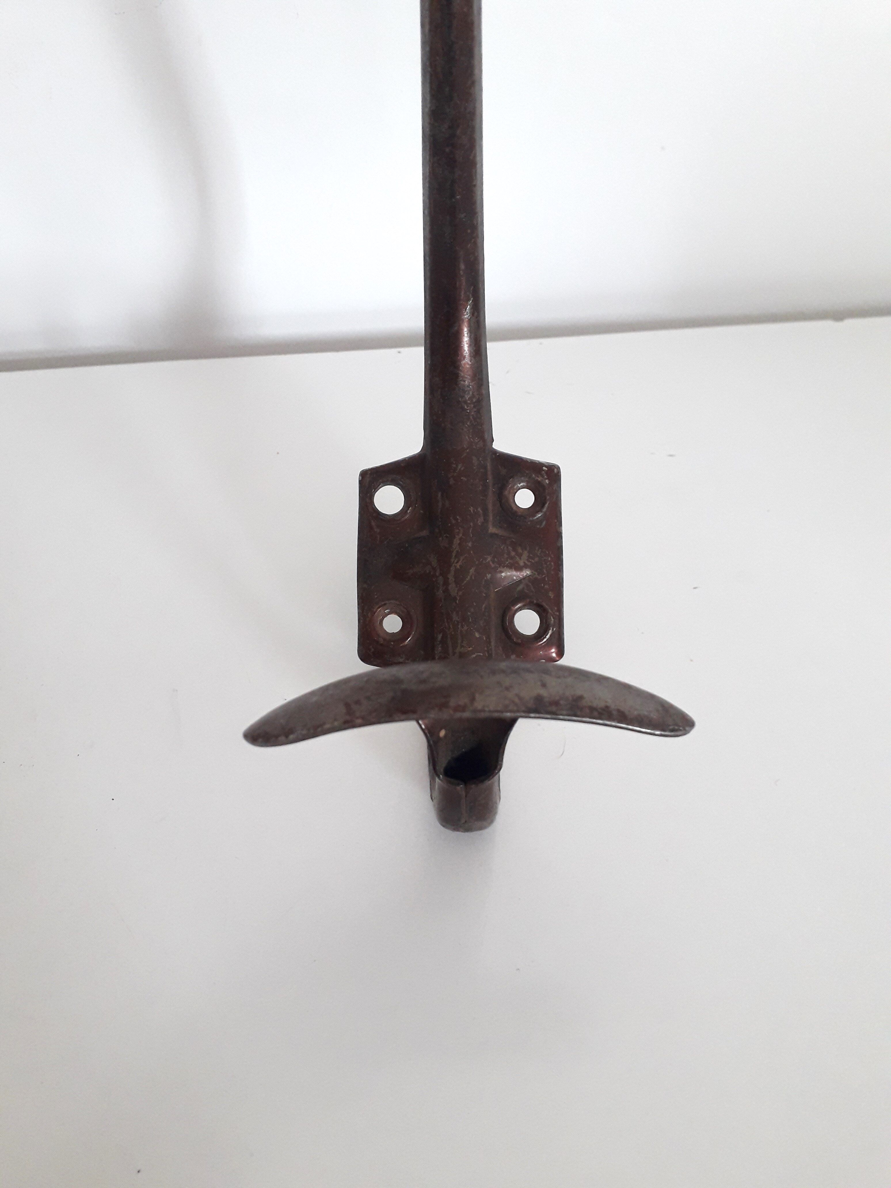 Old metal wall hook - 1950