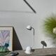 White metal lamp by Brama Italy