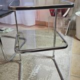 Chrome end table