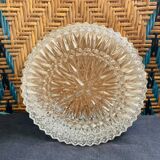 Moulded glass ceiling globe