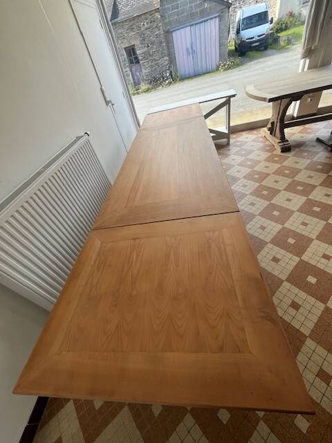 Cherry wood table