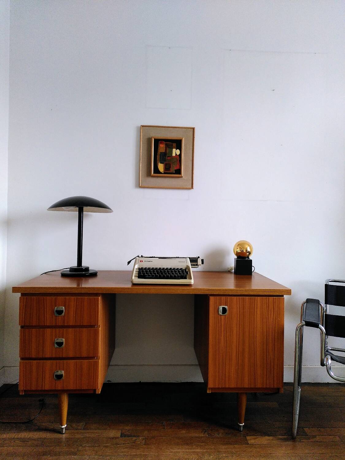 60' vintage desk