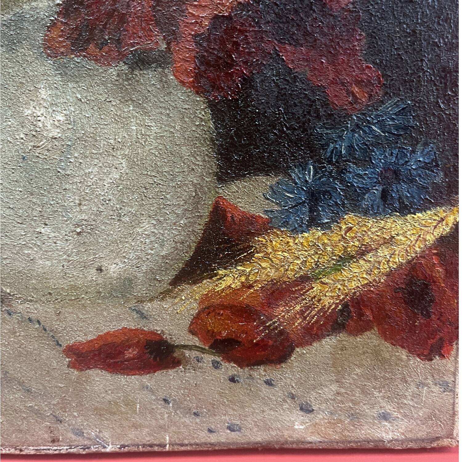 Tableau 1914 "Les coquelicots"
